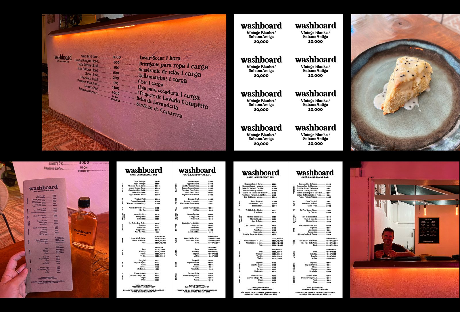 Washboard launch collateral